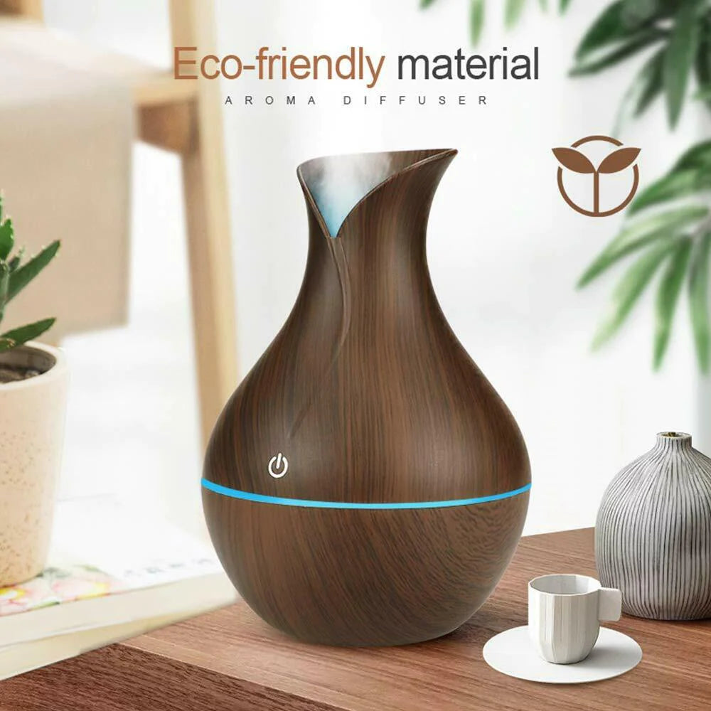 "Ultimate Aromatherapy Experience: 4-In-1 Essential Oil Diffuser, Humidifier, Air Purifier, and LED Light"