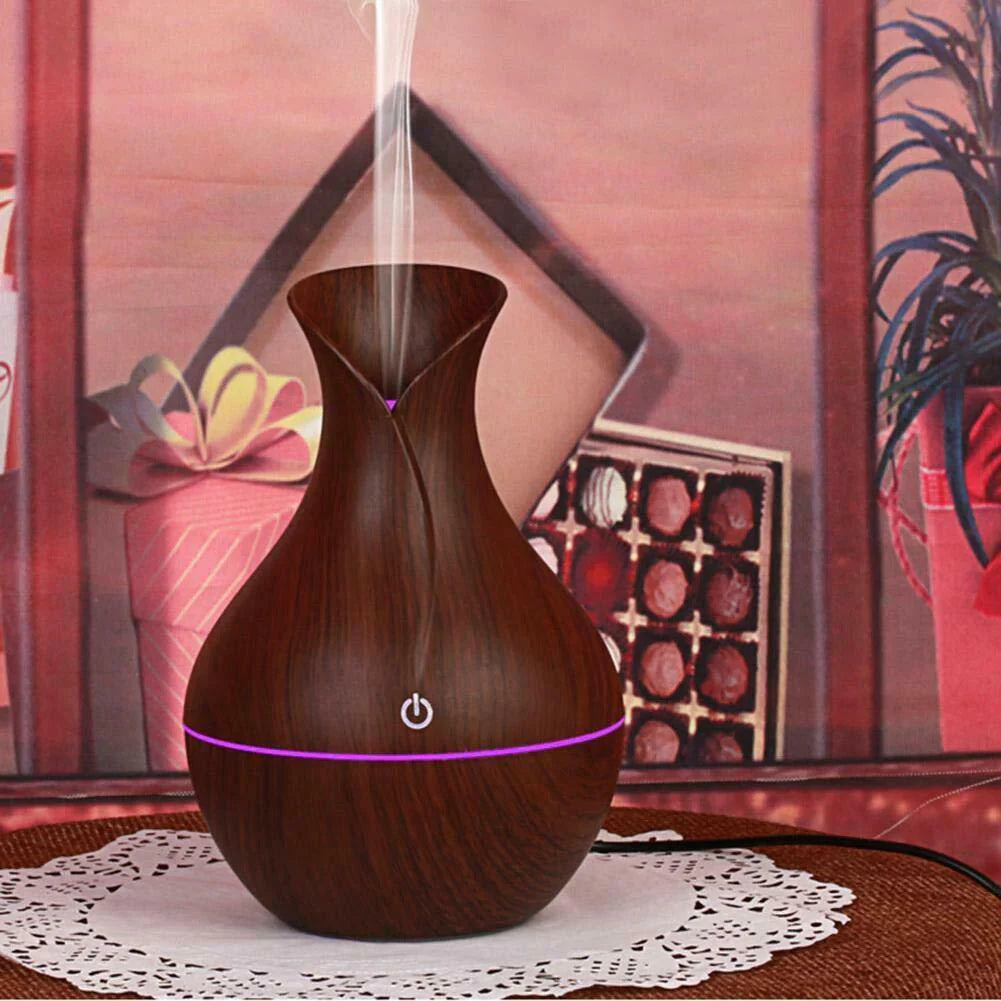 "Ultimate Aromatherapy Experience: 4-In-1 Essential Oil Diffuser, Humidifier, Air Purifier, and LED Light"