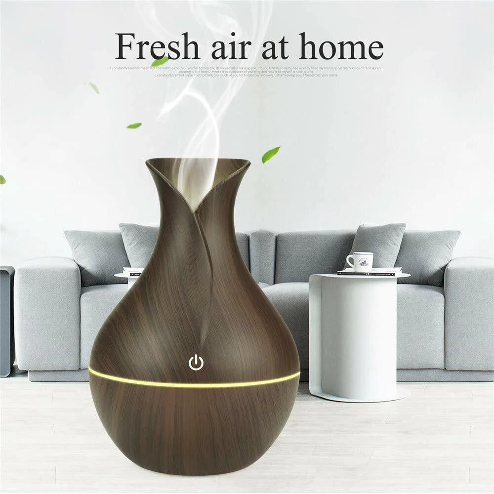 "Ultimate Aromatherapy Experience: 4-In-1 Essential Oil Diffuser, Humidifier, Air Purifier, and LED Light"